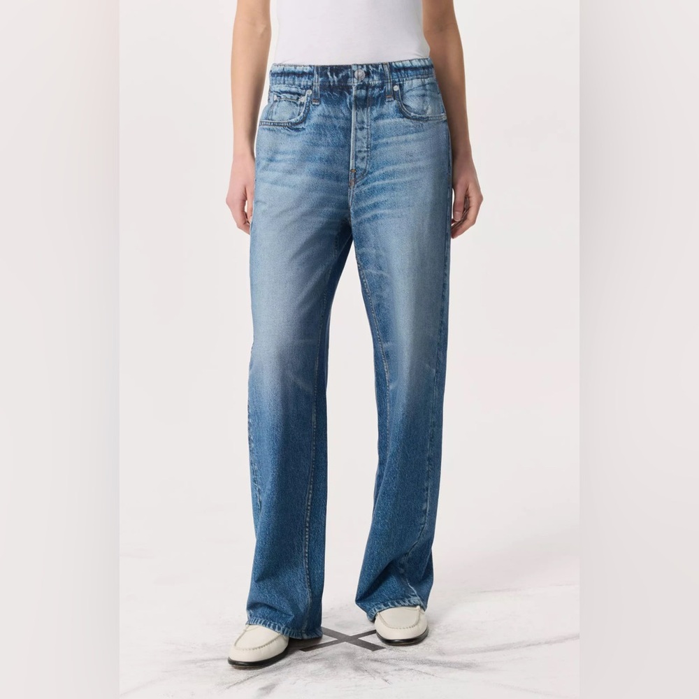 rag & bone Miramar wide leg sweatpants jeans